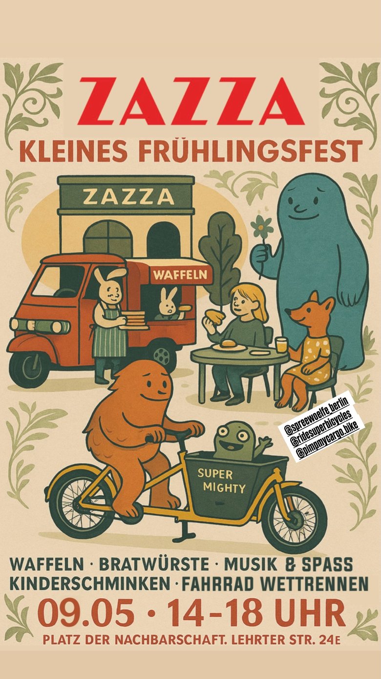 Zazza Frühlingsfest 2026 – Ankündigung