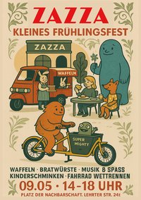 Zazza Frühlingsfest 2026 – Plakat